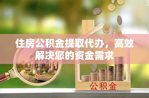 德化住房公积金提取代办，高效解决您的资金需求