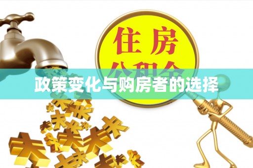 德化政策变化与购房者的选择