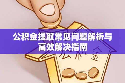 德化公积金提取常见问题解析与高效解决指南