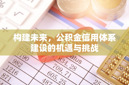 德化构建未来，公积金信用体系建设的机遇与挑战