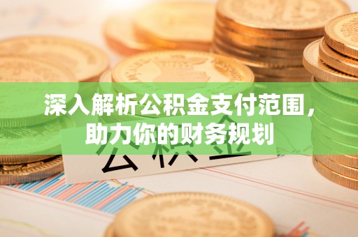 德化深入解析公积金支付范围，助力你的财务规划