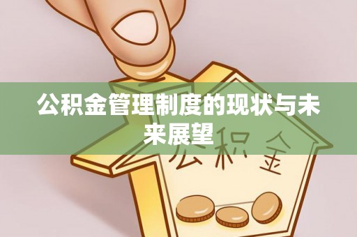 德化公积金管理制度的现状与未来展望