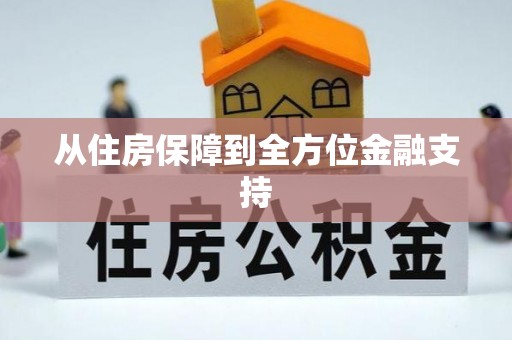 德化从住房保障到全方位金融支持